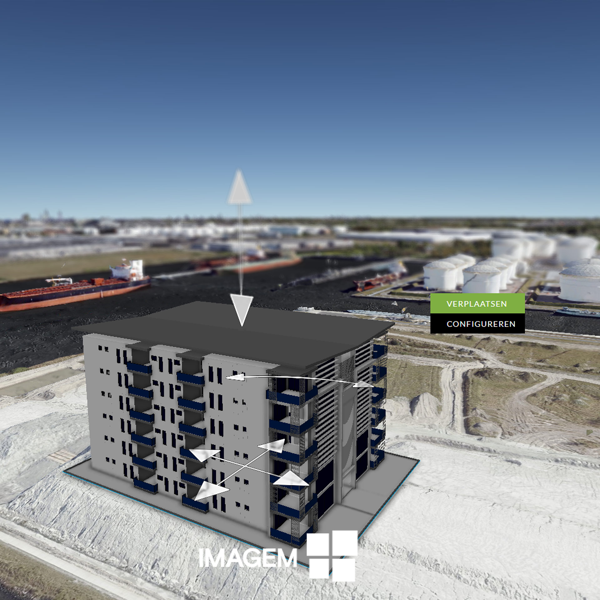 Digital Twin Configurator met BIM in T3D